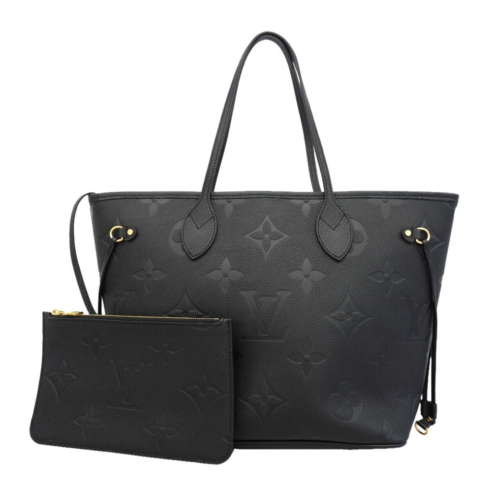 Louis Vuitton Tote Bag Monogram Empreinte Neverfull Noir Black